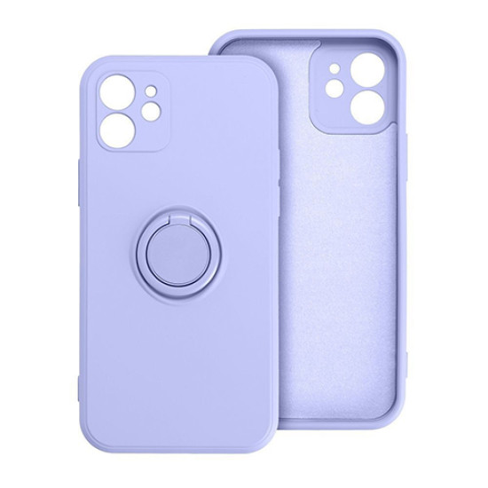 Θήκη OEM Silicone Ring για Apple iPhone 15 TPU Back Cover Purple Θήκη OEM Silicone Ring για Apple iPhone 15 TPU Back Cover Purple