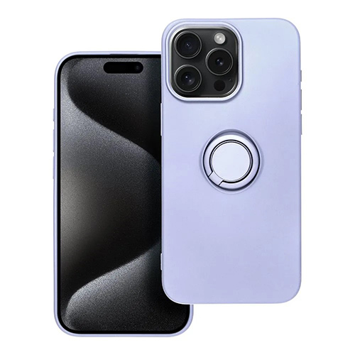 Θήκη OEM Silicone Ring για Apple iPhone 15 Pro Max Back Cover Purple