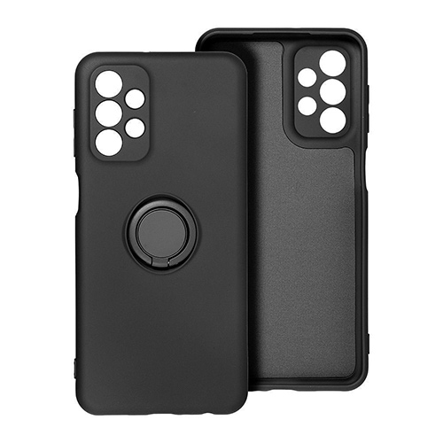 Θήκη OEM Silicone Ring για Galaxy S928 Galaxy S24 Ultra TPU Back Cover Black
