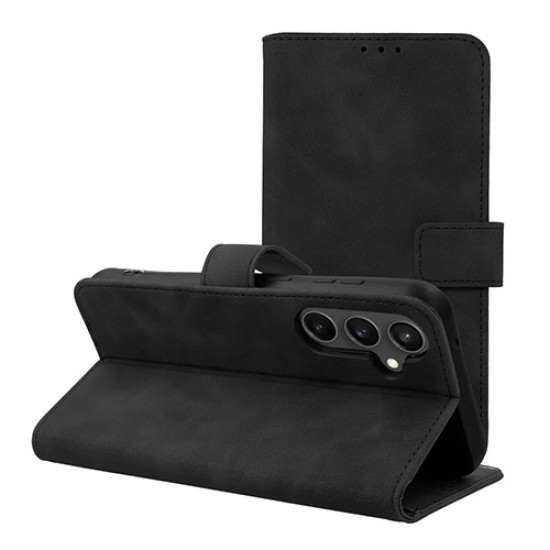 Θήκη Forcell Tender για Samsung S23 FE Flip Cover Black