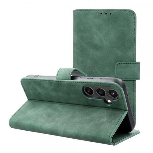 Θήκη Forcell Tender για Samsung S23 FE Flip Cover Green