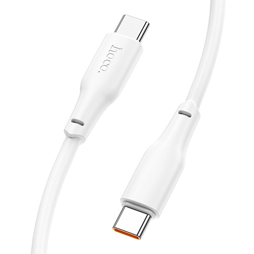 Data cable Hoco X93 Type-C Male to Type-C Male 100W 2m White