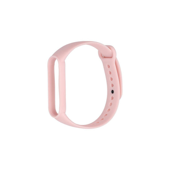Xiaomi Mi Band 5 Strap Pink Λουράκι Σιλικόνης OEM