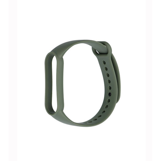 Xiaomi Mi Band 5 Strap Green Λουράκι Σιλικόνης OEM Xiaomi Mi Band 5 Strap Green Λουράκι Σιλικόνης OEM