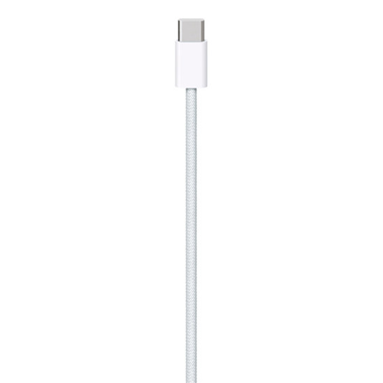 Data cable Apple MQKJ3ZM/A Braided Type-C - Type-C 1m White