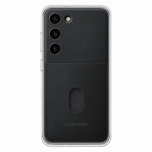 Θήκη Samsung EF-MS911CBE για S911 Galaxy S23 Back Cover Frame Black Original Θήκη Samsung EF-MS911CBE για S911 Galaxy S23 Back Cover Frame Black Original