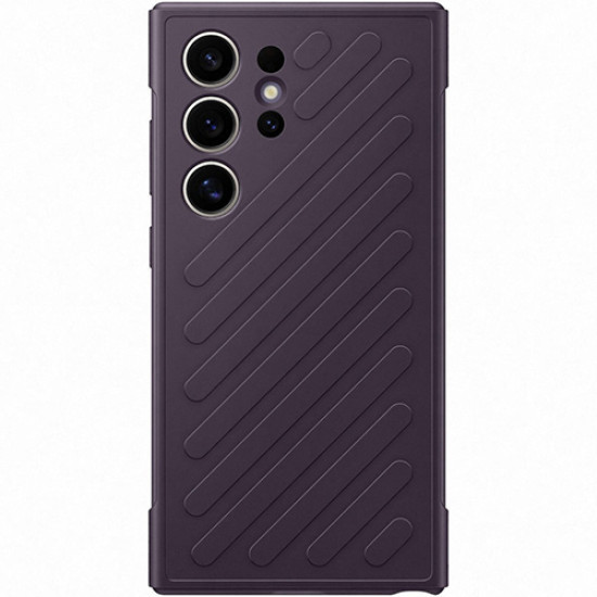 Θήκη Samsung EF-FPS928CVW για S928 Galaxy S24 Ultra Back Cover Shield Dark Violet Original