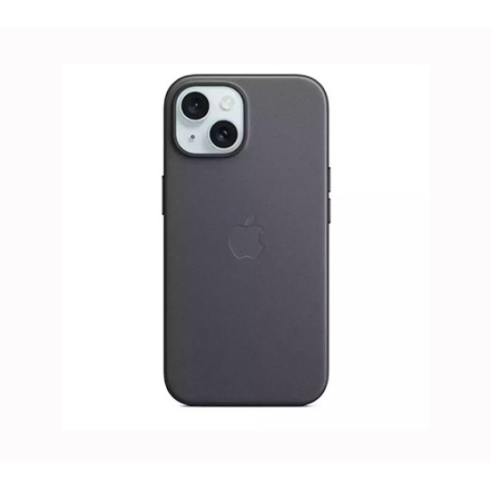 Θήκη Apple MT393ZM/A για iPhone 15 Back Cover FineWoven Black Original