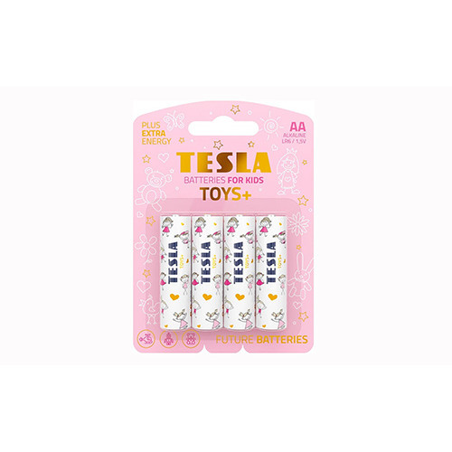 Μπαταρία Αλκαλική Tesla LR06 AA 1.5V Toys+Girl  (4τεμ)