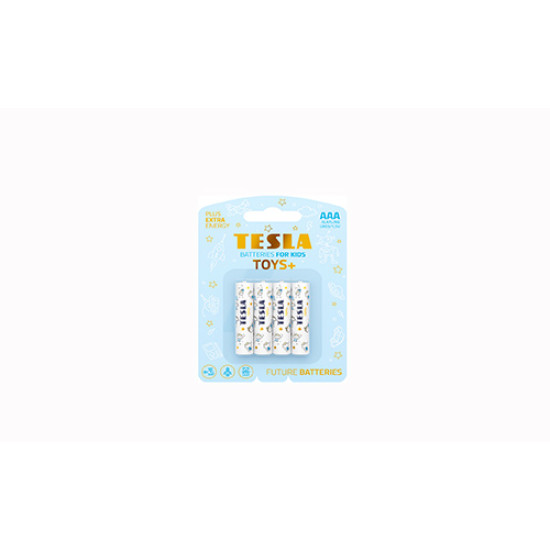 Μπαταρία Αλκαλική Tesla LR03 AAA 1.5V Toys+Blue (4τεμ)