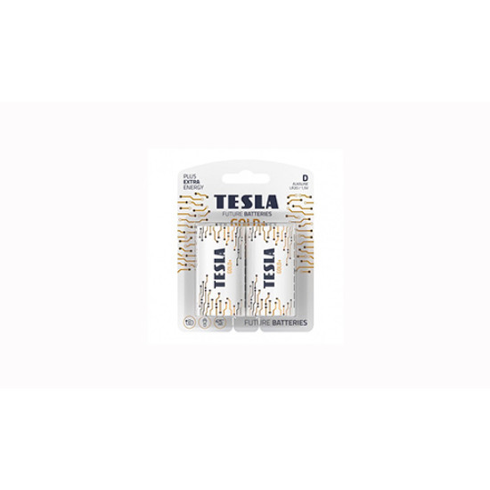 Μπαταρία Αλκαλική Tesla LR20 D 1.5V Gold+ (2τεμ) Μπαταρία Αλκαλική Tesla LR20 D 1.5V Gold+ (2τεμ)