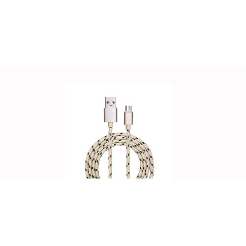 Data cable Garbot GARC-05-10194 Braided Micro USB to USB 2.0 1m Gold Data cable Garbot GARC-05-10194 Braided Micro USB to USB 2.0 1m Gold