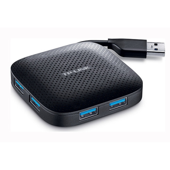 TP-LINK UH400 Usb Hub 4-Port Black TP-LINK UH400 Usb Hub 4-Port Black