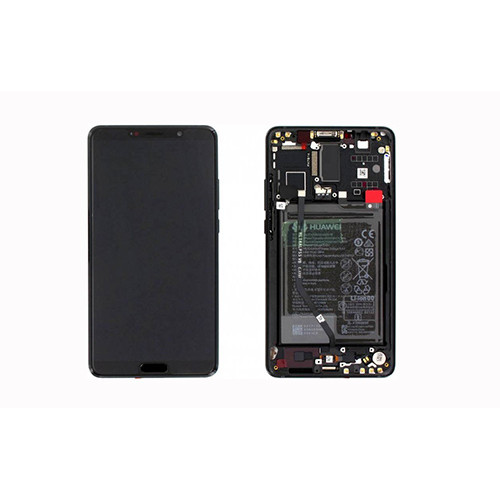 Original Οθόνη Huawei Mate 10 Black & Μηχανισμός αφής + Μπαταρία