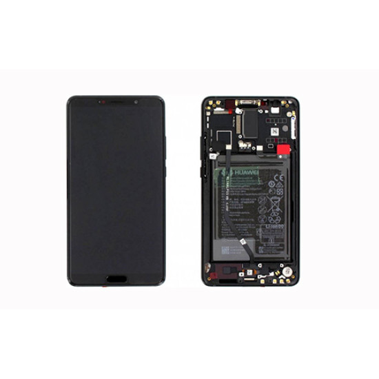 Original Οθόνη Huawei Mate 10 Black & Μηχανισμός αφής + Μπαταρία