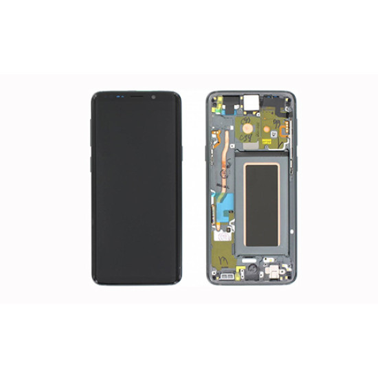 Original Οθόνη Samsung G960 Galaxy S9 Grey & Μηχανισμός αφής GH97-21696C