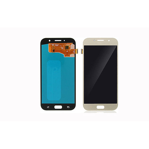 Original Οθόνη Samsung A720 Galaxy A7 2017 Gold & Μηχανισμός αφής GH97-19723B