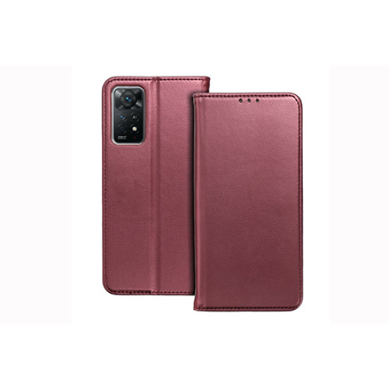 Θήκη OEM Smart Magnet για Redmi Note 13 5G Flip Cover Burgundy