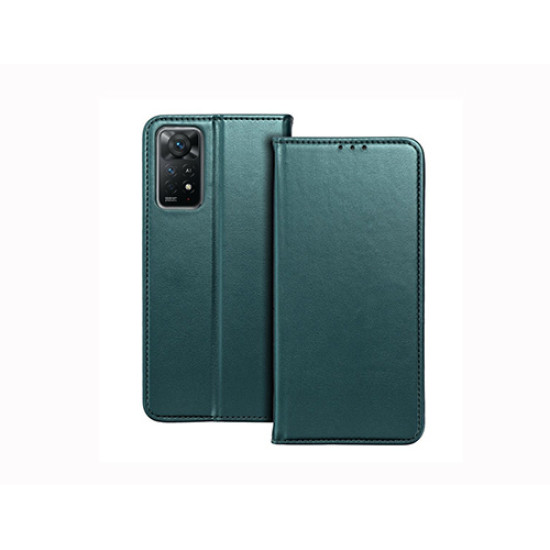 Θήκη OEM Smart Magnet για Redmi Note 13 Pro+ 5G Flip Cover Dark Green