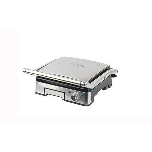 Panini Grill Singer PG-2000 1800W Ιnox (Ελληνικής αντι/πειας)