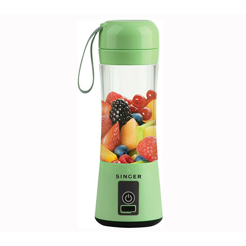 Πολυκόφτης Singer PB-138GR για Smoothie 380ml Πράσινο (Ελληνικής αντι/πειας)