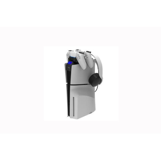 Βάση Φόρτισης 2 Χειριστηρίων iPega P5S016 Dual Charger Dock για PS5 White