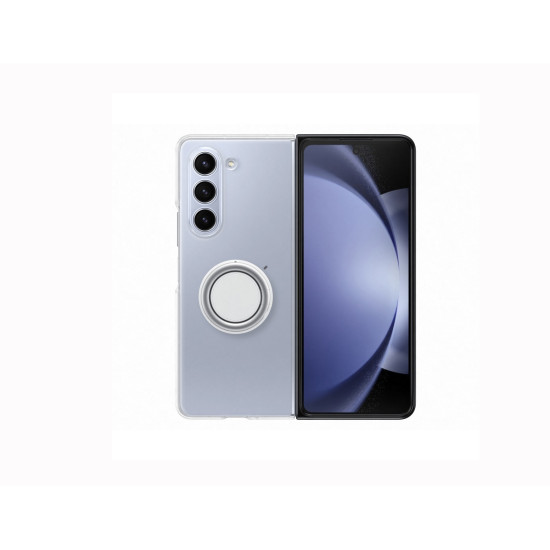 Θήκη Samsung EF-XF946CTE για F731 Galaxy Z Fold 5 Transparent Cover With White Ring Original Θήκη Samsung EF-XF946CTE για F731 Galaxy Z Fold 5 Transparent Cover With White Ring Original