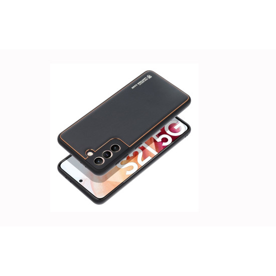 Θήκη Vegan Leather για Samsung A356 Galaxy A35 5G Back Cover Black Θήκη Vegan Leather για Samsung A356 Galaxy A35 5G Back Cover Black