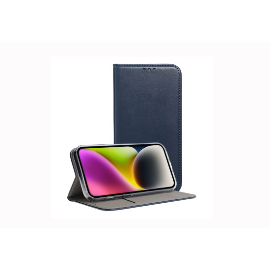 Θήκη OEM Smart Magnet για Redmi Note 14 5G Flip Cover Navy Θήκη OEM Smart Magnet για Redmi Note 14 5G Flip Cover Navy