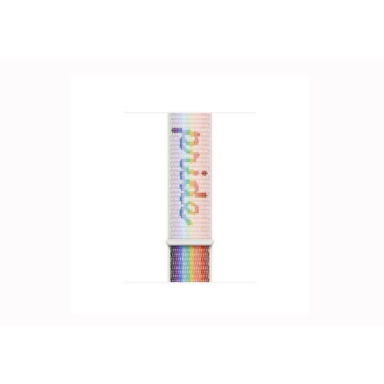Λουράκι Σιλικόνης Apple Watch MN6K3ZM/A Sport Loop 38, 40, 41mm Pride Edition Original