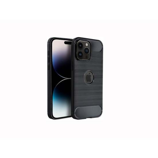 Θήκη Forcell Carbon για Apple iPhone 16 Pro Max Back Cover Black