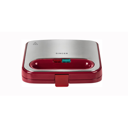 Τοστιέρα Singer SM-7511 750W Scarlet Rose (Ελληνικής αντι/πειας)