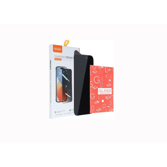 Tempered Glass 6D Pro Veason για Apple iPhone 16 Pro 9H Full (Privacy)