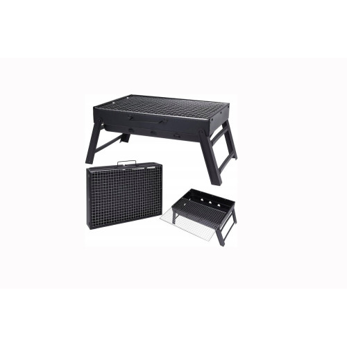 Ψησταριά Folding Κάρβουνου RC-K-933 Black (20 cm x 27 cm x 35 cm)