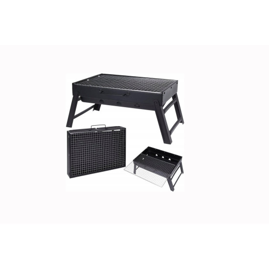 Ψησταριά Folding Κάρβουνου RC-K-933 Black (20 cm x 27 cm x 35 cm)