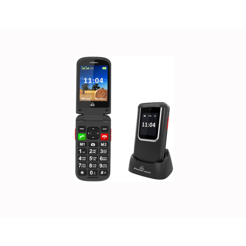 Powertech PTM-34 Sentry 4G Flip Dual Sim Black