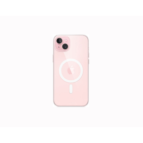 Θήκη Apple MT213ZM/A για iPhone 15 Plus Back Cover MagSafe Clear Transparent Original