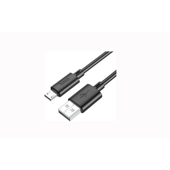 Data cable Hoco X88 USB-A to Micro Usb 1m Black