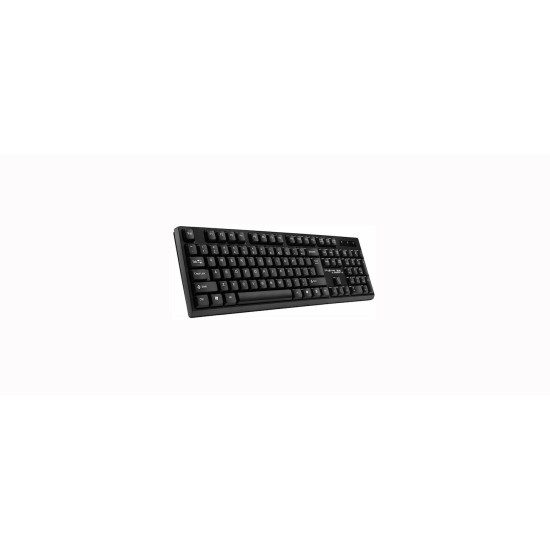 Ενσύρματο πληκτρολόγιο QWERTY K602 Black