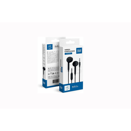 Handsfree Blue Star PA-E65 3.5mm Black