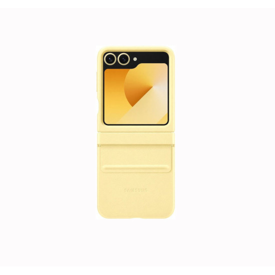 Θήκη Samsung EF-VF741PYE για F731 Galaxy Z Flip 6 kindsuit Cover Yellow Original Θήκη Samsung EF-VF741PYE για F731 Galaxy Z Flip 6 kindsuit Cover Yellow Original