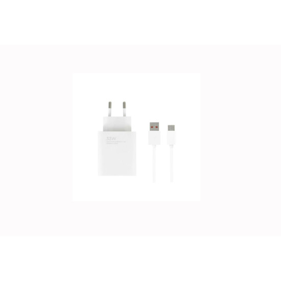 Φορτιστής ταξιδίου Αντάπτορας Xiaomi MDY-16-EF Type-C 33W White Original Bulk