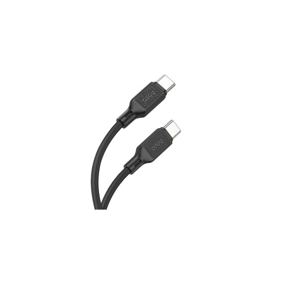 Data cable Hoco X90 Type-C to Type-C 60W 1m Black