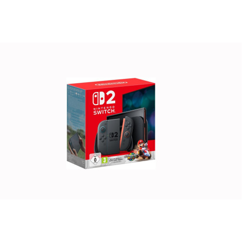 Nintendo Switch 2 Mario Kart World Black (Official Bundle)
