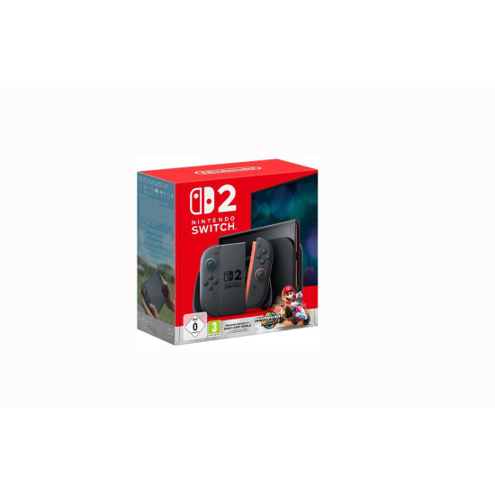 Nintendo Switch 2 Mario Kart World Black (Official Bundle)