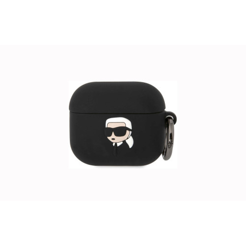 Θήκη Karl Lagerfeld 3D Logo Karl Head για Apple AirPods 3 Black Θήκη Karl Lagerfeld 3D Logo Karl Head για Apple AirPods 3 Black