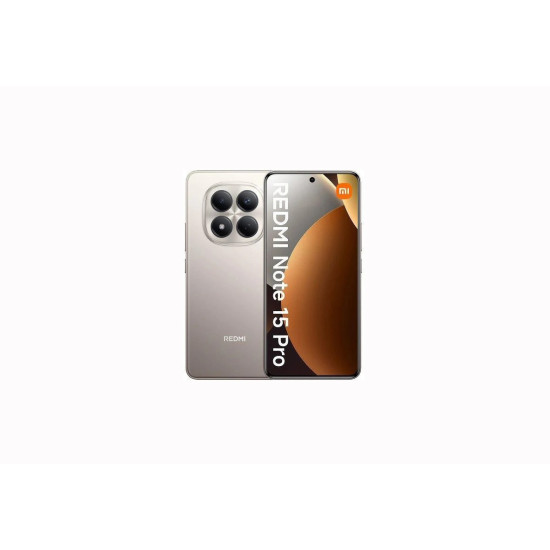 Xiaomi Redmi Note 15 Pro 5G 8GB/256GB NFC Dual Titanium (Ελληνικό-Global Version) Xiaomi Redmi Note 15 Pro 5G 8GB/256GB NFC Dual Titanium (Ελληνικό-Global Version)