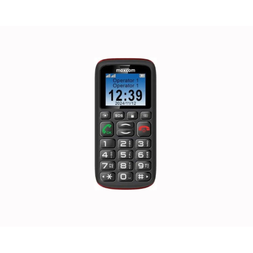 MaxCom MM428L Dual Black / Red (Ελληνικής αντι/πειας)