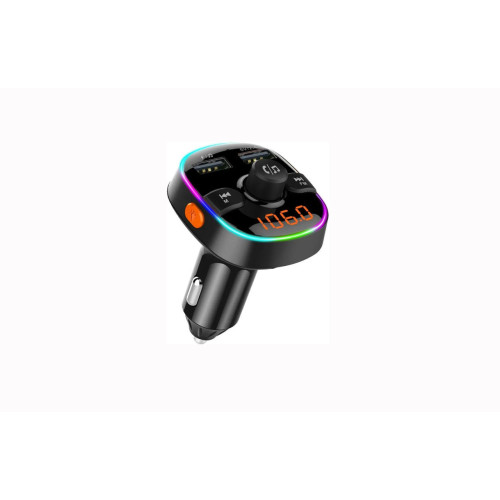 FM Transmitter BC52L 2x USB, RGB , LCD, Bluetooth Black FM Transmitter BC52L 2x USB, RGB , LCD, Bluetooth Black