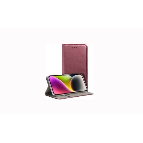 Θήκη OEM Smart Magnet για Xiaomi 15T Pro Flip Cover Βurgundy Θήκη OEM Smart Magnet για Xiaomi 15T Pro Flip Cover Βurgundy